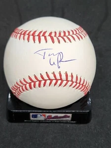 TONY LARUSSA ST. LOUIS CARDINALS OAKLAND A'S SIGNED OML BASEBALL IP - Picture 1 of 7