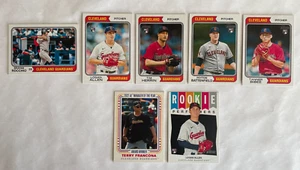 Guardians 2023 Topps Heritage High Number Master Team Set w/Inserts *7 cards* - Picture 1 of 1