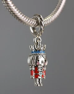 Pandora Festlicher Nussknacker Charm 925 Sterling Silber 792331C01 X-mas V2-NK - Bild 1 von 13