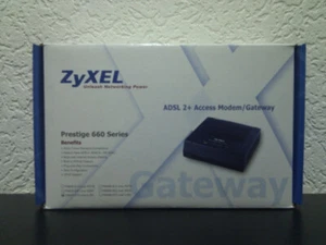 ZyXEL DSL-Modem Prestige P-660R-67C, ADSL2 + , * NEU* - Bild 1 von 1