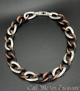 Brighton large Chain choker necklace