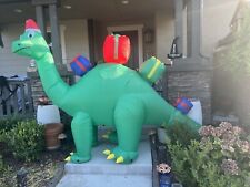 7Ft Birthday Party decor Inflatable Dinosaur Dragon LED Light Up Decoration