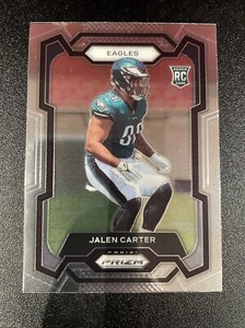 Jalen Carter 2023 NFL Panini Prizm Base Rookie RC #381 Eagles - Photo 1 sur 2