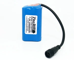 Batería Protegida Li-ion 7.2v 10Ah a Magicshine Bicicleta Luz Linterna Faro - Imagen 1 de 9