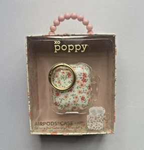 XO Poppy AirPods Case for Apple AirPods (1st/2nd) - Floral Design - Picture 1 of 3