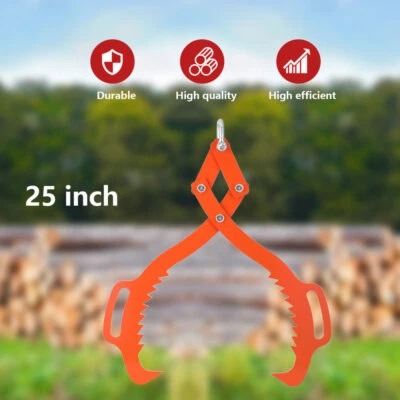 Forstzange Holzzange Holz Zange Greifzange Holzgreifer Verladezange Rückezange - Bild 1 von 4