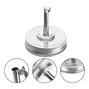 2 Pcs Oil Can Lid Canning Lids Regular Mouth Food Jar Accessories - Picture 1 of 12