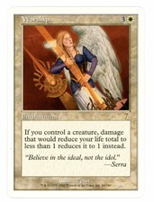 7th Edition ** 4x Worship x4 ** Mtg Magic (EX/SP)