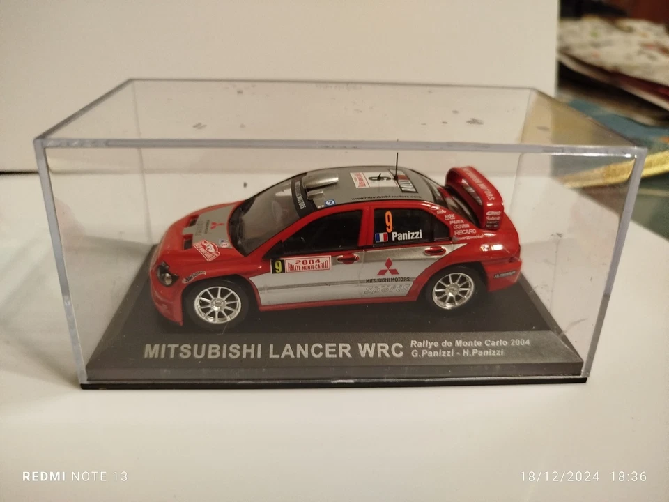 MODELLINO MITSUBISHI LANCER WRC M.C. 2004 1:43 - Immagine 1 di 1