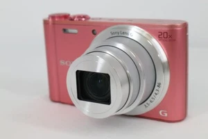 SONY Cybershot DSC-WX350 18.2MP Pink Digital Camera (jan-023) - Picture 1 of 6