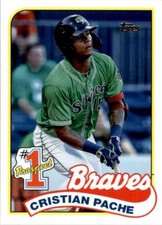 2020 Topps Update Prospects #P-7 Cristian Pache  Atlanta Braves