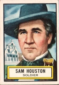 1952 Topps Look 'N See #61 Sam Houston EX E351 - Picture 1 of 2