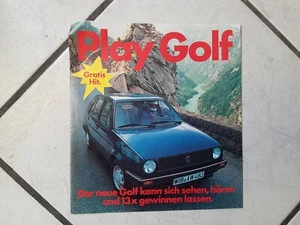 Play Golf - alte Musik Single(Flexi) kam damals als Werbung zum Golf 1983 raus  - Bild 1 von 1