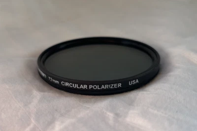 New in Box - Tiffen 72CP 72mm Circular Polarizer - Pristine w/ Soft Case - Image 1 of 4
