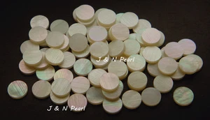 100 piezas + 5 piezas Gratis 3 mm Genuino Blanco Madre Perla Guitarra Dedaño Puntos de Incrustación - Imagen 1 de 2