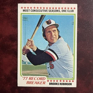 1978 Topps Set BROOKS ROBINSON HIGHLIGHTS #4 BALTIMORE ORIOLES - EX - Picture 1 of 2