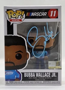 Bubba Wallace signed FUNKO Pop! #11 Richard Petty Motorsports NASCAR w/Protector - Picture 1 of 9