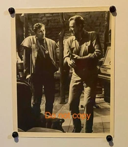 Vtg Movie Still Promo Still Photo EL DORADO Robert Mitchum John Wayne B&W 8x10 - Bild 1 von 4