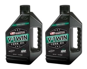Quantity 2 of MAXIMA V-TWIN TYPE E FORK OIL 10WT 32OZ 50-02901 - Picture 1 of 1