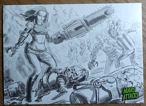 2015 Mars Attack's Occupation Concept Card 42 COLD WAR. - Picture 1 of 3