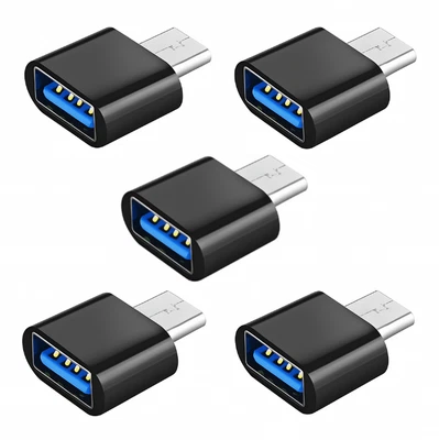 USB C auf USB A Adapter OTG Verbindungsstecker Ladeadapter Konverter Buchse - Bild 1 von 3