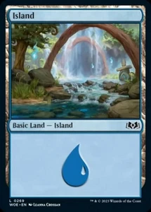 Island (0269) - Foil - Wilds of Eldraine #0269 MTG Magic The Gathering - Picture 1 of 1