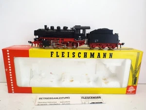 FLEISCHMANN HO 4064 BR 064 389-0 DB LOCO BLACK/RED STEAM NOS BOXED (OO3008) - Picture 1 of 5