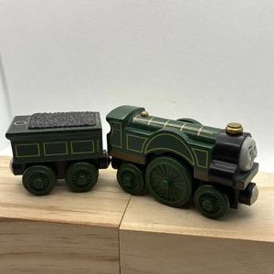 Thomas and Friends-Thomas The Train Wooden Railway - EMILY & TENDER - Picture 1 of 8