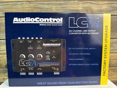 AudioControl LC7i 6 Channel Active Line Out Hi/Lo Converter+Bass Processor DSP - Image 1 of 4