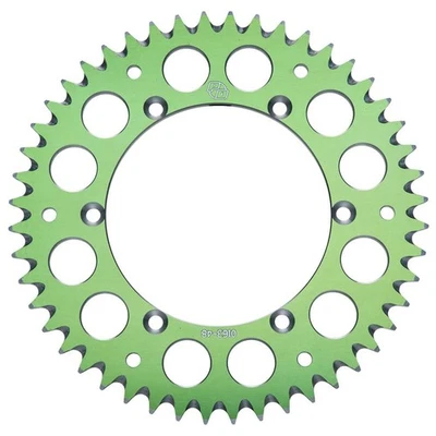 Primary Drive Rear Aluminum Sprocket 49 Tooth Green For KAWASAKI KX125 1985-2005 Foto 1 de 4