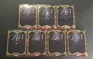 2025 Kakawow Aura Game of Thrones Daenerys Targaryen Poster Lot*7 X1Z - Picture 1 of 2