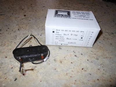 Pastilla Lindy Fralin Stock Fender Telecaster Bridge A2B2D11 Foto 1 de 4