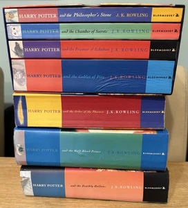 Harry Potter Complete Book Set 1-7 Bloomsbury 1st Edition Jk Rowling Bundle - Picture 1 of 20
