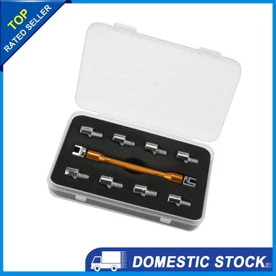 5.0-6.8 Universal Motorcycle Wheel Spoke Wrench CNC Spanner Kit Repair Tool Pack - Image 1 of 4