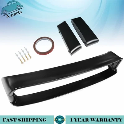 For BMW 3 Series 1992-1997 1998 Matte Black ABS Plastic Rear Trunk Spoiler Wing Foto 1 de 4