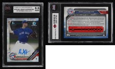 2019 Bowman Chrome Prospects Auto Adam Kloffenstein #CPA-AKL KSA 9.5 Auto