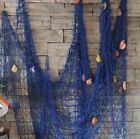 Decorative Display Fishing Net Nautical Seaside Wall Hanging Photo Decor Net 
