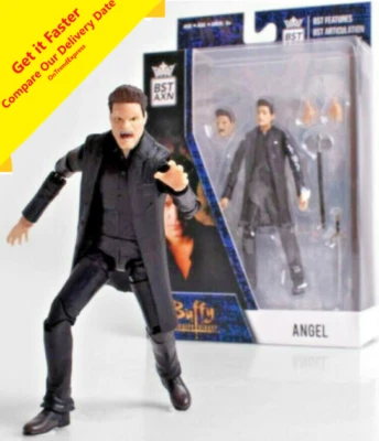 BUFFY THE VAMPIRE SLAYER Angel BST AXN 5" Loyal Subject Action Figure NEW  - image 1 of 4