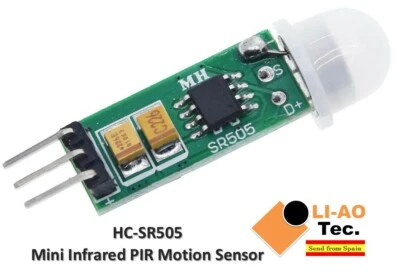 HC-SR505 Switch-Module Detection-Sensor Arduino IR Mini Infrared SR505 - Imagen 1 de 4