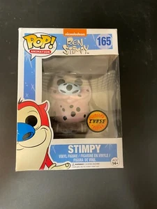 Funko Pop Animation 165 Ren & Stimpy Stimpy Chase (Damaged) - Picture 1 of 6