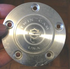 Genuine Harley Davidson Twin Cam 5 Hole Timer Sensor Ignition Cover, Mult-fits - Picture 1 of 2