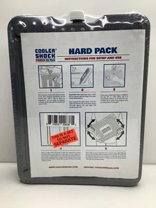 2 Cooler Shock Ice Packs Reusable Long Lasting Cold Freezer Pack 13”x10” *Read* - Picture 1 of 6