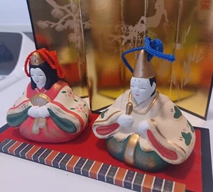 Hina Doll Set Ceramic Japanese - Picture 1 of 5
