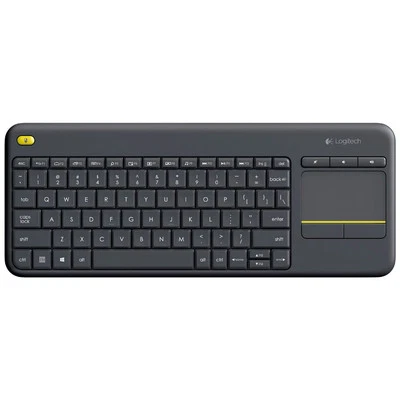 Teclado táctil inalámbrico Logitech K400 Plus con panel táctil para televisores conectados a PC Foto 1 de 4