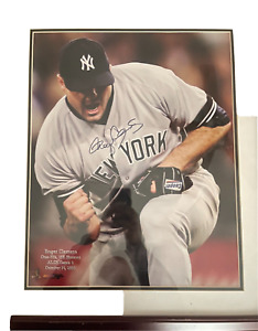 Roger Clemens Autographed 16x20 Yankees ALCS Game 4
