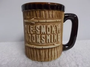 Ole Smoky Moonshine Tennessee Brown Wood Look Ceramic Cup Mug - Picture 1 of 6