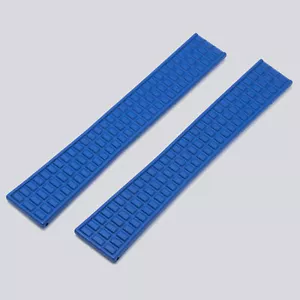 Patek Philippe Original 208806 New Rubber Strap Navy Blue for Aquanaut 19x16mm - Picture 1 of 2