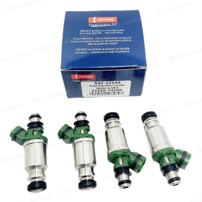 4Pcs Fuel Injectors For 1992-2000 Denso Toyota Camry 2.0L 2.2L I4 23250-74100 Foto 1 de 4