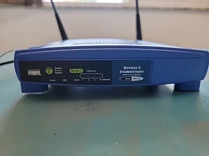 Linksys WRT54G v6 Wireless-G Broadband Router 4 Port Switch Ethernet Power Plug - Picture 1 of 3
