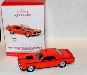 Hallmark 2015 Ornament - 1970 Mercury Cougar Eliminator - New in Box - Picture 1 of 5